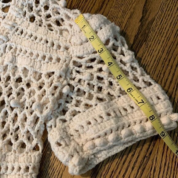 Vintage Hand Knitted Sweater Vest Size M/L - Picture 10 of 10